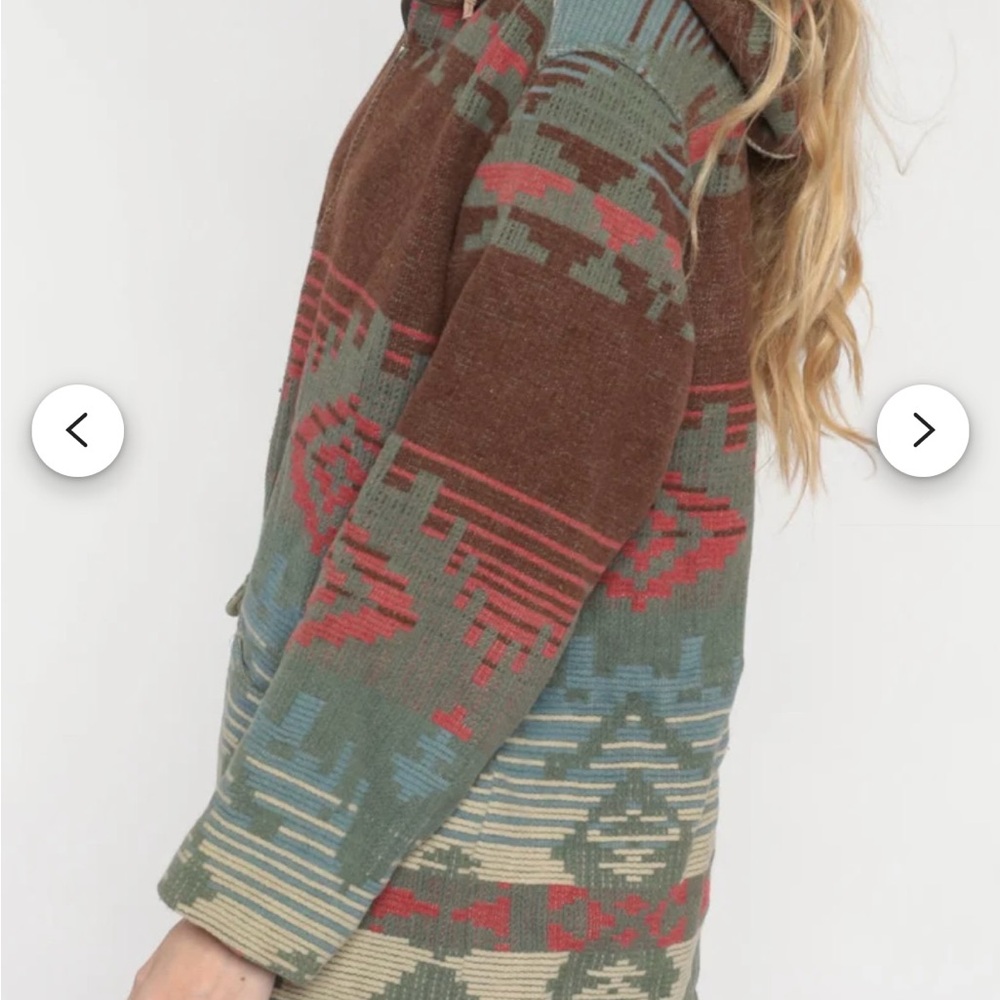 Women's Multicolor Patterned Jacket - image 2